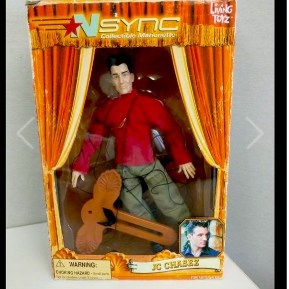 NSYNC Collectible JC CHASEZ MARIONETTE Doll Puppet - Picture 1 of 1